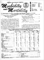 Morbidity and Mortality Weekly Report Vol 24 No 9 week ending March 1 1975