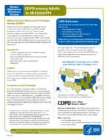COPD among Adults in Mississippi