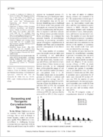 Screening and Toxigenic Corynebacteria Spread