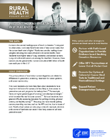 Preventing and treating cancer in rural America