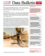 Data Bulletin Occupational Exposures in Construction