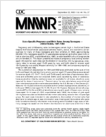 Morbidity and Mortality Weekly Report MMWR September 22 1995  Vol 44  No 37