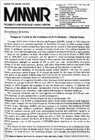 Morbidity and Mortality Weekly Report MMWR August 31 1979  Vol 28  No 34