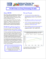NCHS data on drug poisoning death