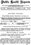 Public health reports  v 13 no 37 September 16 1898