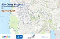 500 Cities Project Local Data for Better Health 2016 Hayward CA