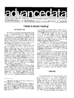 Trends in Breast Feeding