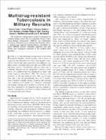 Multidrugresistant Tuberculosis in Military Recruits