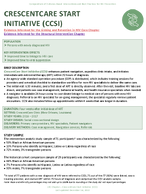 CRESCENTCARE START INITIATIVE CCSI