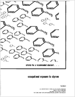 Criteria for a Recommended Standard Occupational Exposure to Styrene