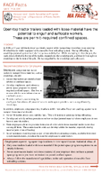 FACE Facts OpenTop Tractor Trailers Loaded with Loose Material Have the Potential to Engulf and Suffocate Workers These Are PermitRequired Confined Spaces