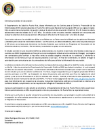 Advance Letter  NIS Survey Puerto Rico