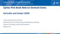 Varicella and Zoster2020 Pink Book WebonDemand Series 2020