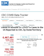 Trends in number of COVID19 cases in the US reported to CDC by stateterritory daily trends in number of COVID19 deaths in the United States reported to CDC Sep 13 2020