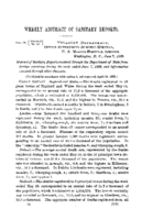 Weekly abstract of sanitary reports  v 4 no 23 June 7 1889
