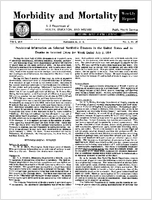 Morbidity and Mortality Weekly Report Vol 3 No 26 July 9 1954