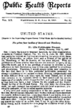 Public health reports  v 12 no 31 July 30 1897