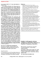 Highly Pathogenic Avian Influenza AH5N1 Virus in a Harbor Porpoise Sweden