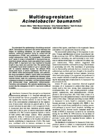 MultidrugResistant Acinetobacter baumannii