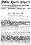 Public health reports  v 13 no 42 October 21 1898