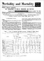 Morbidity and Mortality Weekly Report Vol 6 No 14 for Release April 12 1957