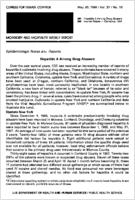 MMWR Morbidity and Mortality Weekly Report May 20 1988  Vol 37  No 19