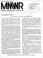 MMWR Morbidity and Mortality Weekly Report October 29 1976  Vol 25  No 42