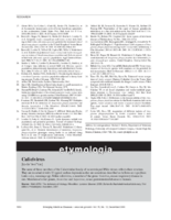 Etymologia Calicivirus klis virs
