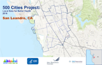 500 Cities Project Local Data for Better Health 2016 San Leandro CA