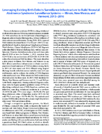 Leveraging Existing Birth Defects Surveillance Infrastructure to Build Neonatal Abstinence Syndrome Surveillance Systems  Illinois New Mexico and Vermont 20152016