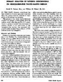Primary Isolation Of Neisseria Gonorrhoeae On HemoglobinFree ThayerMartin Medium