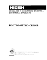 Criteria for a Recommended Standard Occupational Exposure to DinitroOrthoCresol 1978