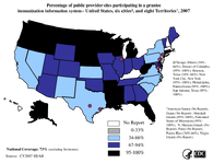 2007 Public Provider Participation Map