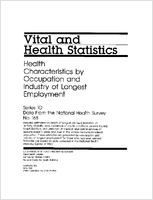 Health characteristics by occupation and industry of longest employment