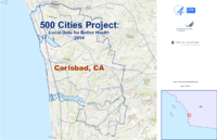 500 Cities Project Local Data for Better Health 2014 Carlsbad CA