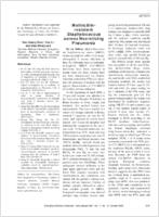 Methicillinresistant Staphylococcus aureus Necrotizing Pneumonia