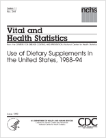 Use of Dietary Supplements in the United States 198894