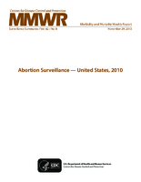 Morbidity and Mortality Weekly Report MMWR Surveillance Summaries November 2013  Vol 62  No SS8