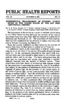 Weekly Reports for OCTOBER 9 1931