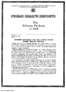 The Influenza Pandemic Of 1918