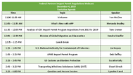 2019 Federal Partners Import Permit Regulations Webcast Agenda