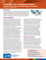 FoodCORE Year Ten Summary Report Foodborne Diseases Centers for Outbreak Response Enhancement January 1 2020  December 31 2020