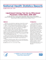Liquidbased cytology test use by officebased physicians United States 20062007