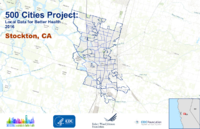 500 Cities Project Local Data for Better Health 2016 Stockton CA