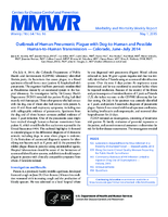 MMWR Morbidity and Mortality Weekly Report Vol 64 No 16 May 1 2015