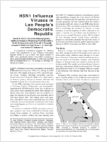 H5N1 Influenza Viruses in Lao Peoples Democratic Republic