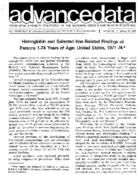 Hemoglobin and Selected IronRelated Findings of Persons 174 Years of Age United States 197174