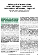 Rebound of Gonorrhea after Lifting of COVID19 Preventive Measures England