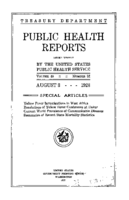 Public Health Reports  v 43 no 31  cover