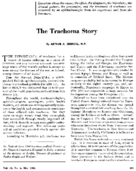 The trachoma story